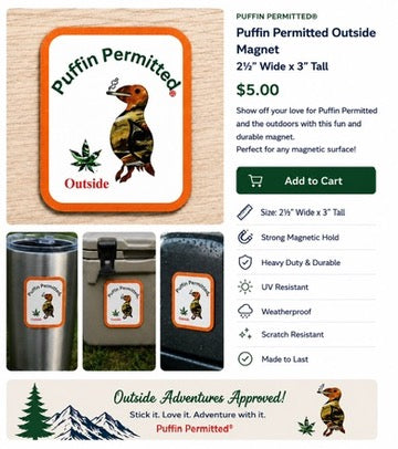 Puffin Permitted Magnet