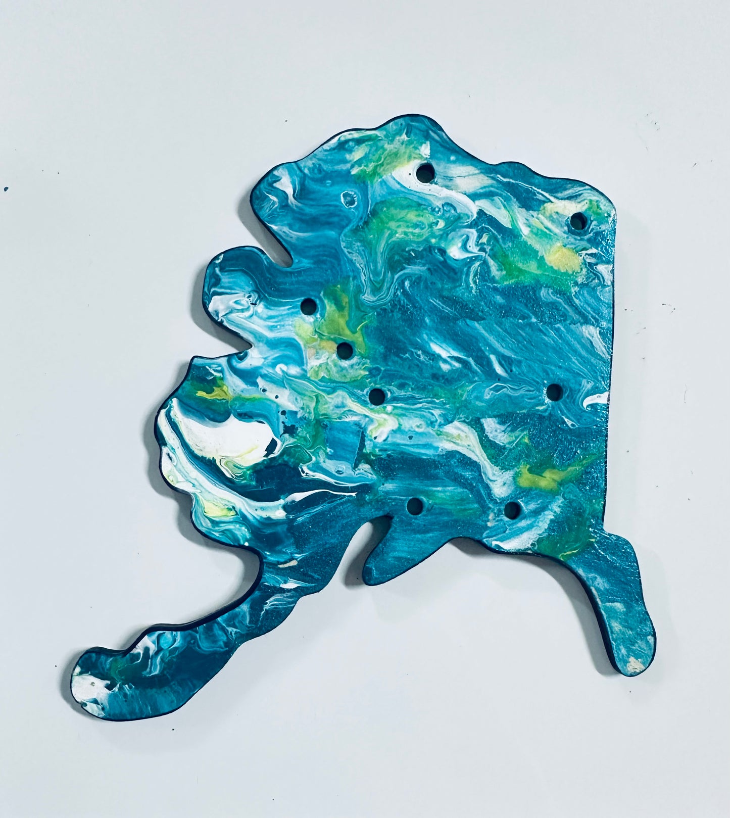 STATE OF ALASKA MAGNET (With Big Dipper Drilled Out)