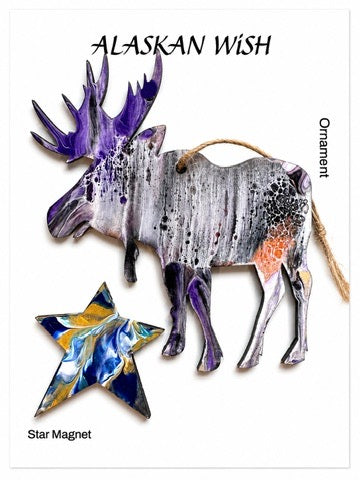 Bull Moose Ornament