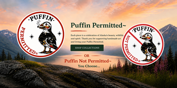 Puffin Permitted Stickers