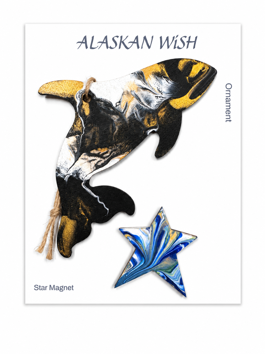 Orca Ornament