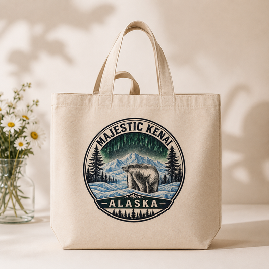 Canvas Bag - Majestic Polar Bear