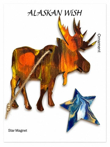 Bull Moose Ornament