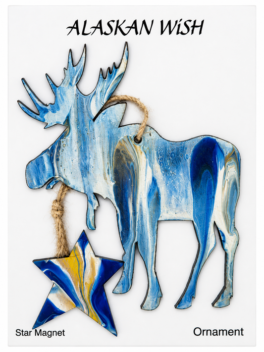 Bull Moose Ornament
