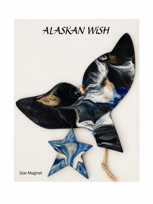 Whale Tail Ornament