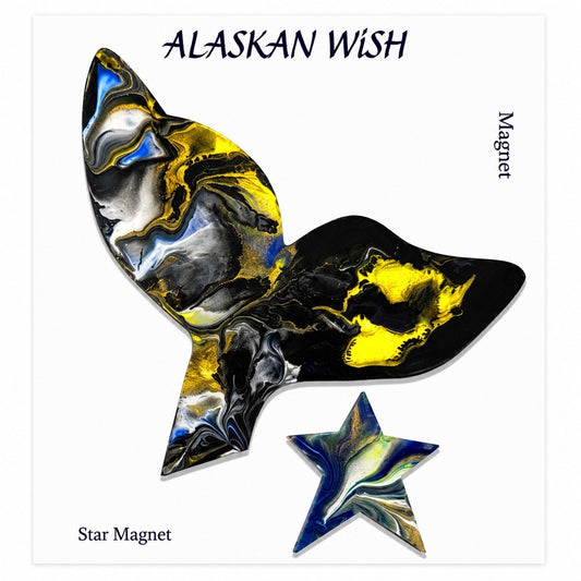 Whale Tail Magnet