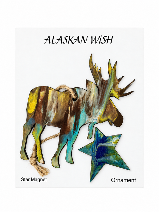 Bull Moose Ornament