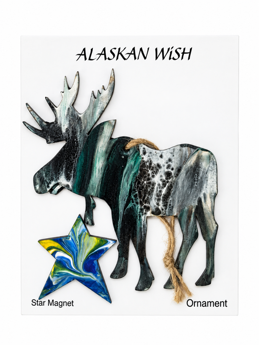 Bull Moose Ornament