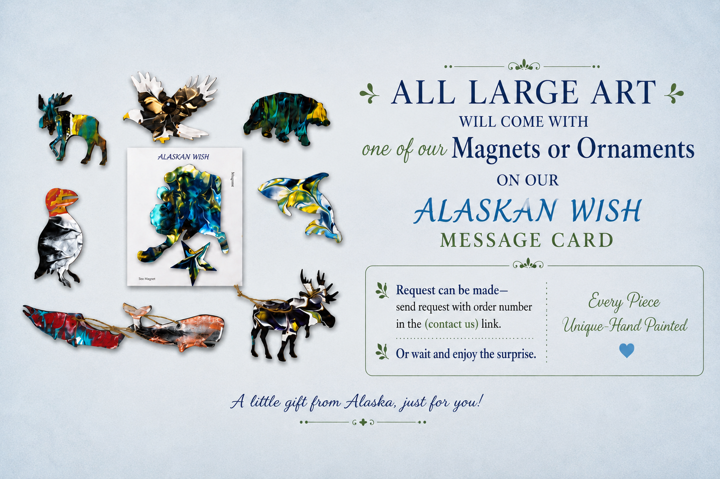 Butterfly - Reflections of Alaskan Northern Lights Wall Art