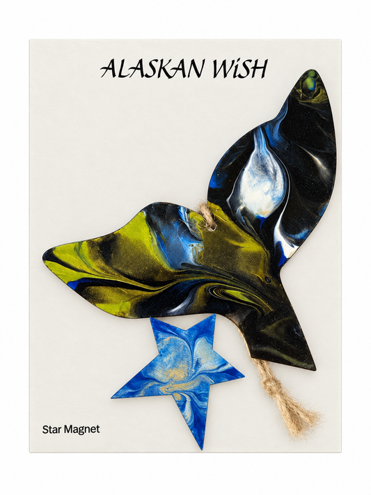 Whale Tail Ornament
