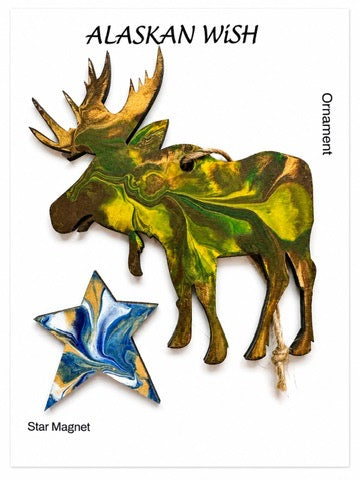Bull Moose Ornament