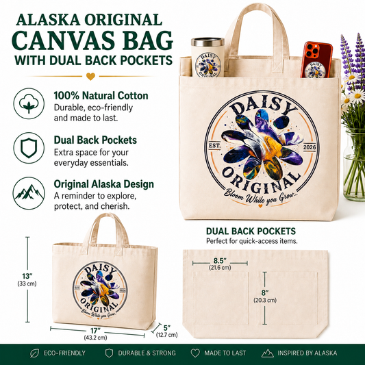 Canvas Bag Daisy Original Bloom as your Grow