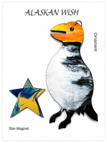 Puffin Bird Ornament