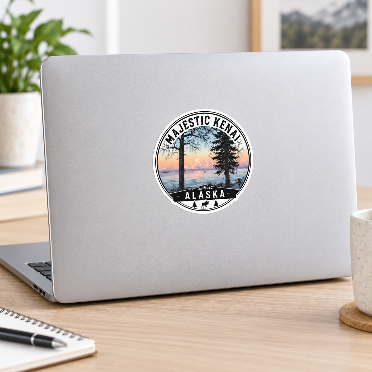 Alaskan Wish Sticker- Majestic Kenai, Alaska