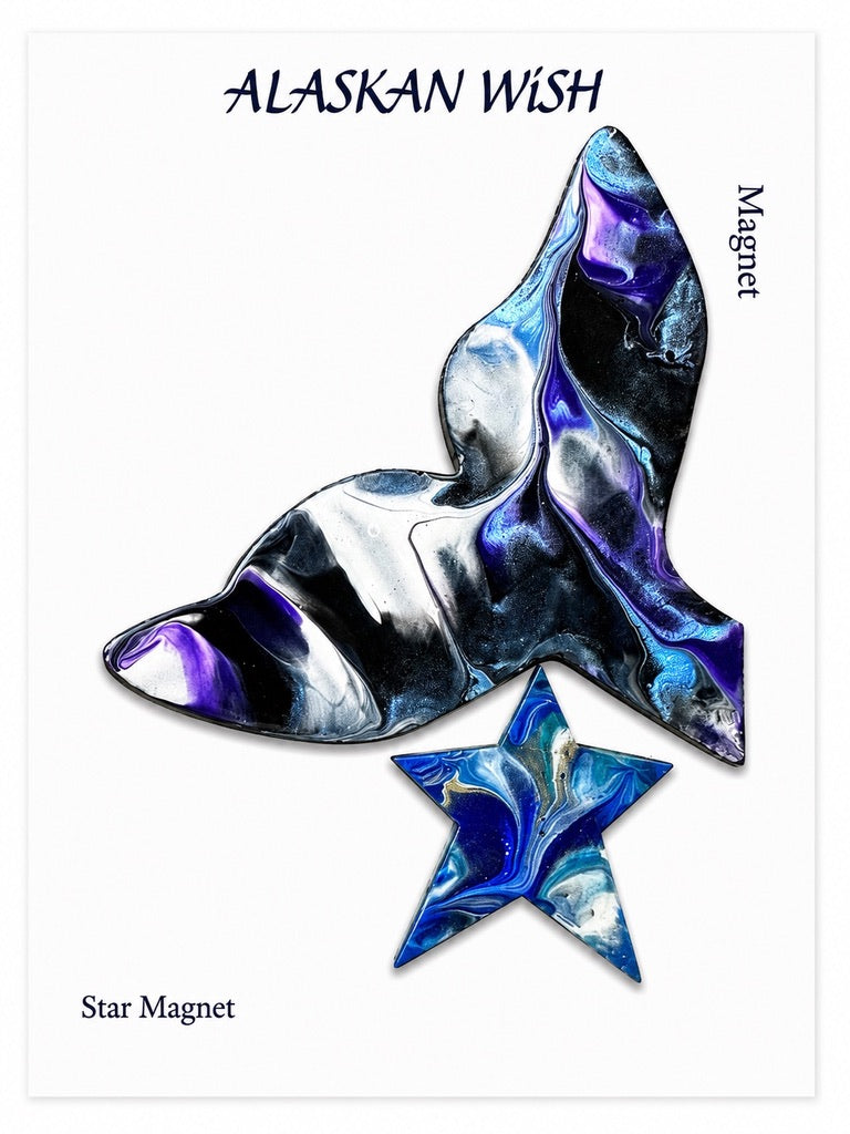 Whale Tail Magnet