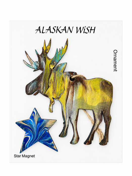 Bull Moose Ornament
