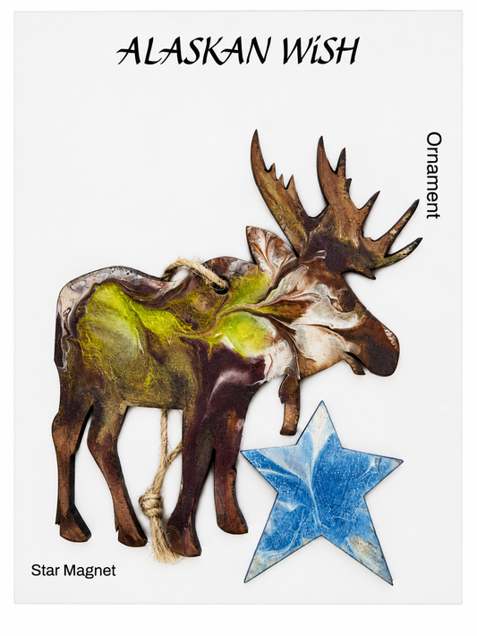 Bull Moose Ornament