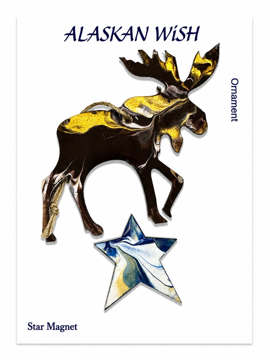 Moose Ornament