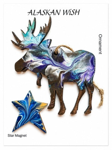 Bull Moose Ornament