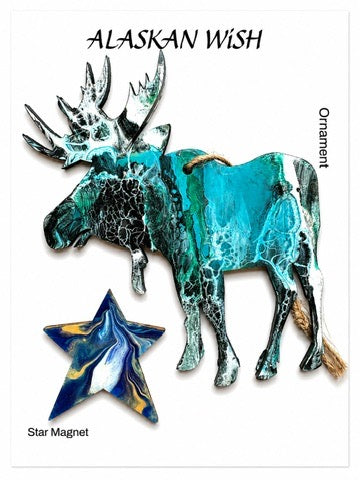 Bull Moose Ornament