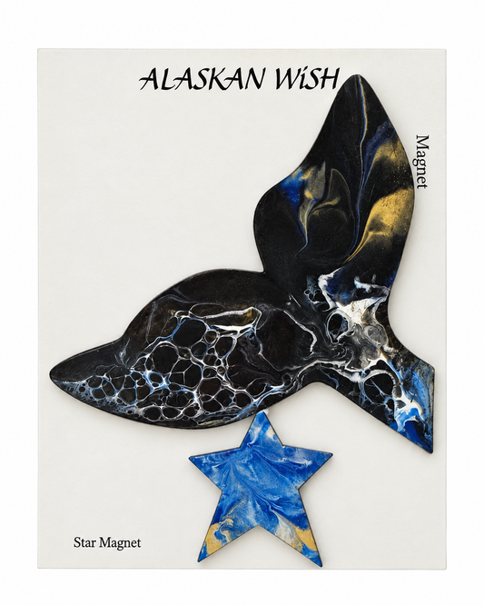 Whale Tail Magnet