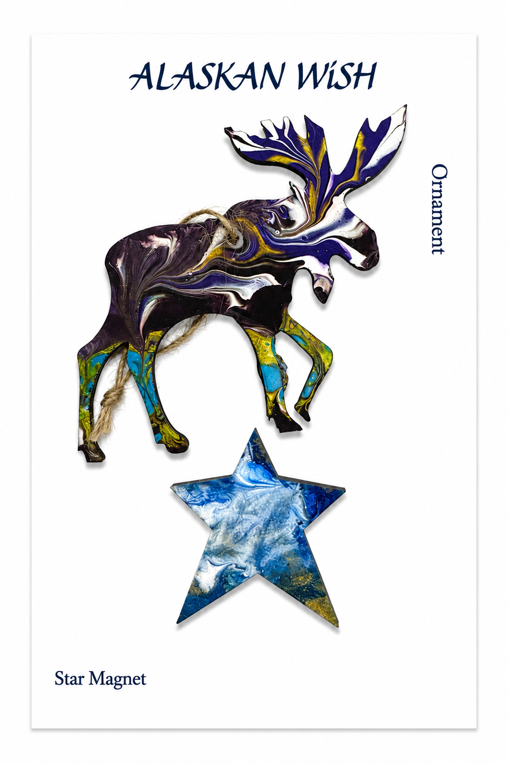 Moose Ornament