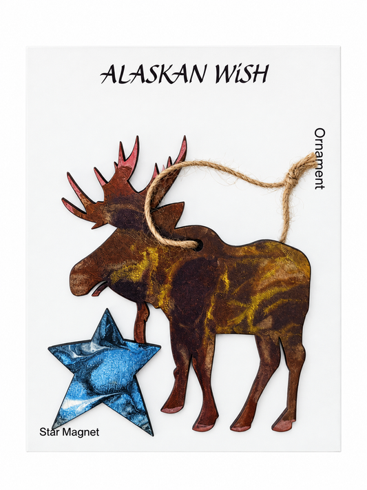 Bull Moose Ornament
