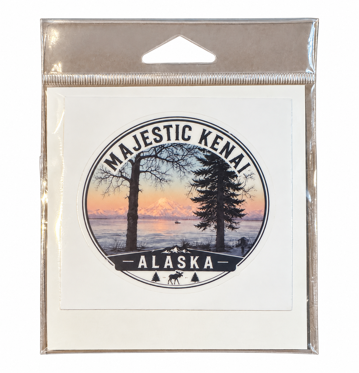 Alaskan Wish Sticker- Majestic Kenai, Alaska