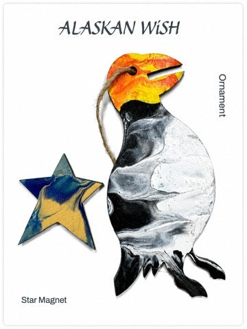 Puffin Bird Ornament