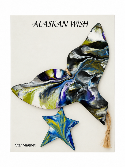 Whale Tail Ornament