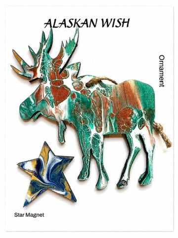 Bull Moose Ornament