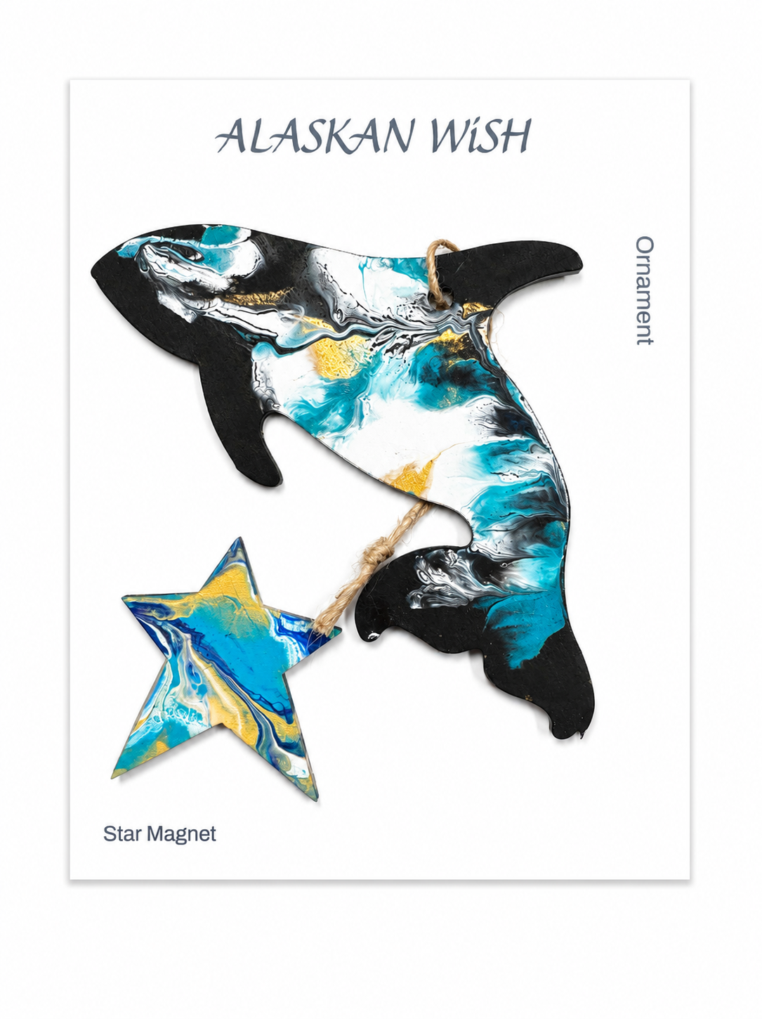Orca Ornament
