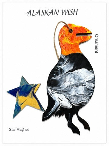 Puffin Bird Ornament