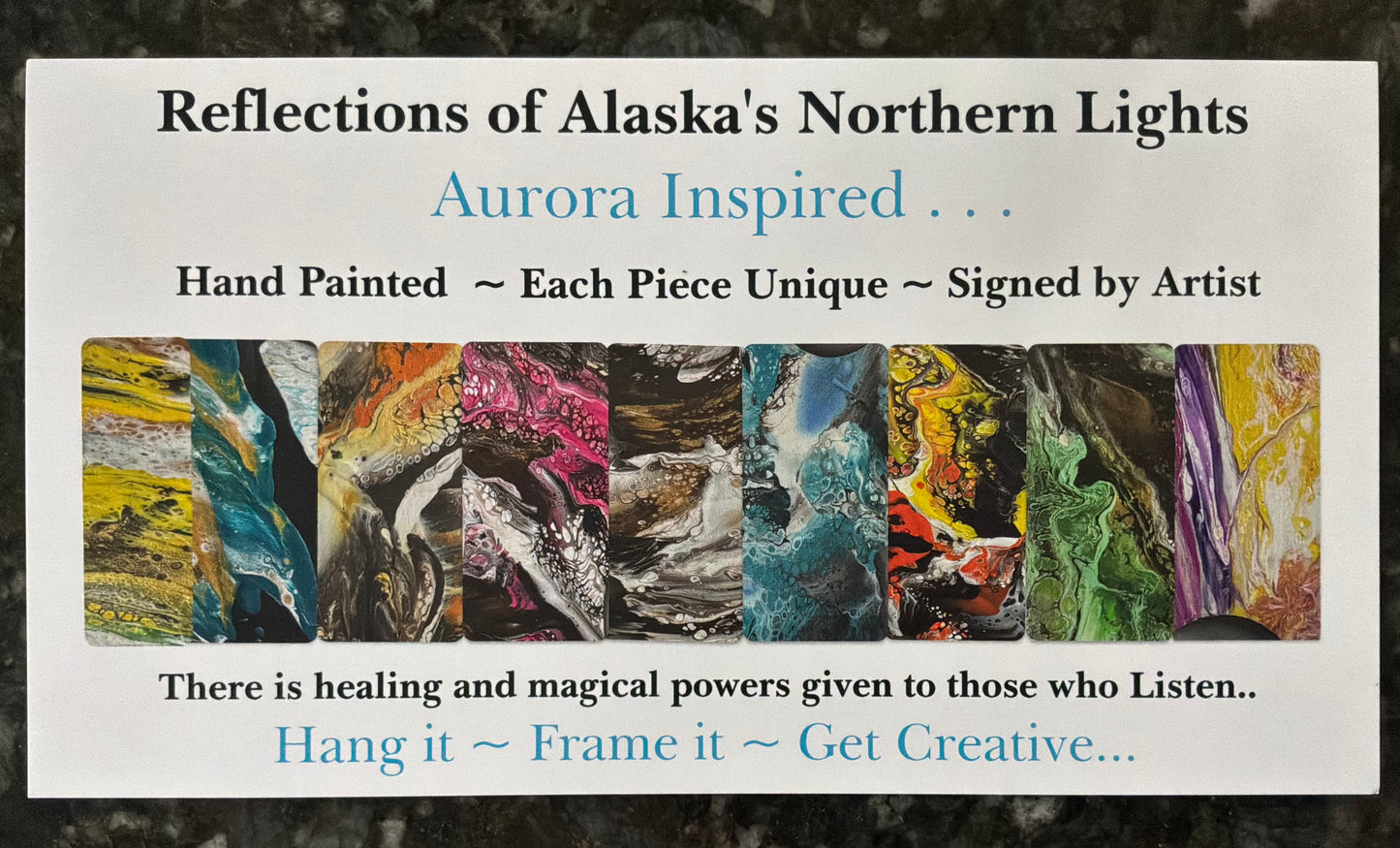 Butterfly - Reflections of Alaskan Northern Lights Wall Art